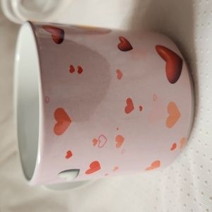 Coffee Mug 110z. 3D Love Bubbles. Handmade.